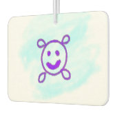 eenvoudig en kleurrijk ontwerp voeg uw logo-luchtv luchtverfrisser