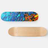 Eenvoudig en koel skateboard (Horizontaal)