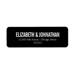 Eenvoudig en minimaal label voor Typografie Wedden