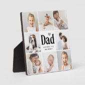 Eenvoudig en modern | Foto-collage voor papa Fotoplaat (Voorkant)