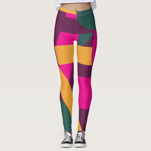 Eenvoudig en vet leggings (Voorkant)