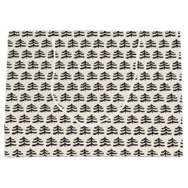 Eenvoudig Evergreen Modern Groot Cadeauzakje