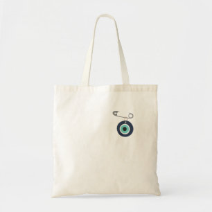 Eenvoudig Evil Eye Betaalbaar Stijlvol Canvas tas