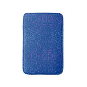 Eenvoudig Flutter Blue Badmat (Voorkant Verticaal)