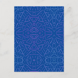 Eenvoudig Flutter Blue Briefkaart