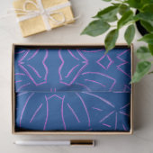 Eenvoudig Flutter Blue Tissuepapier (Geschenk)