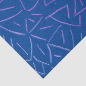 Eenvoudig Flutter Blue Tissuepapier (Detail)