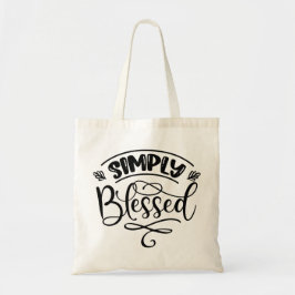 Eenvoudig geblesseerd tote bag