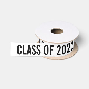 Eenvoudig gebold Afstuderen klasse van 2022-typogr Lint