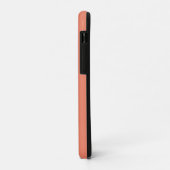 Eenvoudig gebold Initiaal Monogram koraalroze Case-Mate iPhone Case (Achterkant/links)