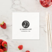 Eenvoudig gebruik van uw logo en website servetten (Insitu)
