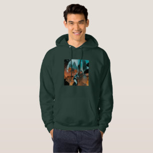 Eenvoudig gedragen overhemd hoodie