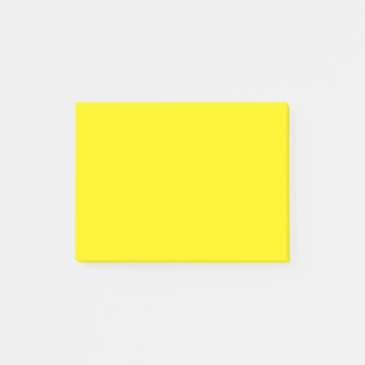 Eenvoudig geel post-it® notes (Voorkant)