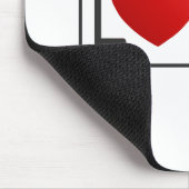 Eenvoudig geliefde bijbelversie-Valentijn | Mousep Muismat (Hoek)