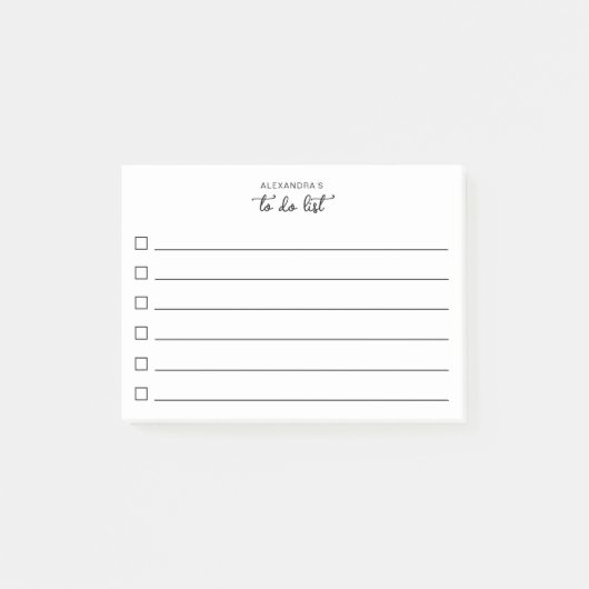 Eenvoudig gelinkt om de naam van het Manuscript va Post-it® Notes (Voorkant)