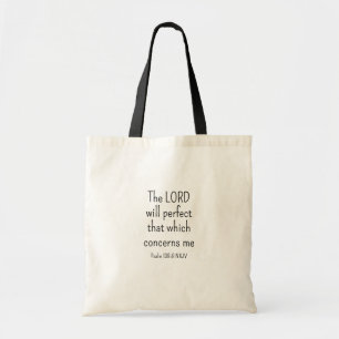 Eenvoudig geloof in God Bijbelvers Tote Bag