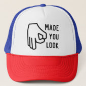 Eenvoudig gemaakt dat je handmatige beweging bekij trucker pet (Voorkant)