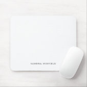 Eenvoudig gepersonaliseerd muismat (Met muis)