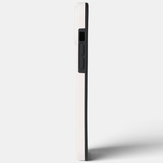 Eenvoudig gepersonaliseerd wit Case-Mate iPhone case (Achterkant / Links)