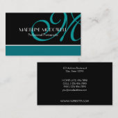 Eenvoudig geslaagd visitekaartje (Voorkant / Achterkant)