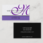 Eenvoudig geslaagd visitekaartje (Voorkant / Achterkant)