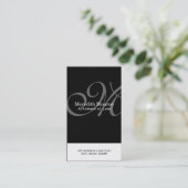 Eenvoudig geslaagd visitekaartje (Staand voorkant)