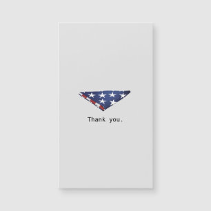 Eenvoudig gevouwen Amerikaanse veteranenontwerp