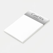 Eenvoudig glanzend post-it® notes (Schuin)