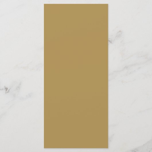 Eenvoudig Gold Edge-weddenschap Menu (Achterkant)