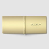 Eenvoudig Gold Guest Book Gastenboek (Volledig)