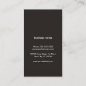 Eenvoudig grijs Groen circuit board Computer Repai Visitekaartje (Achterkant)