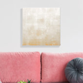 Eenvoudig grijs Oranje rustig abstract Canvas Afdruk (Insitu (Woonkamer))