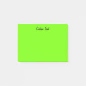 Eenvoudig groen post-it® notes (Voorkant)