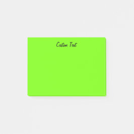 Eenvoudig groen post-it® notes