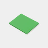 Eenvoudig groen post-it® notes (Schuin)