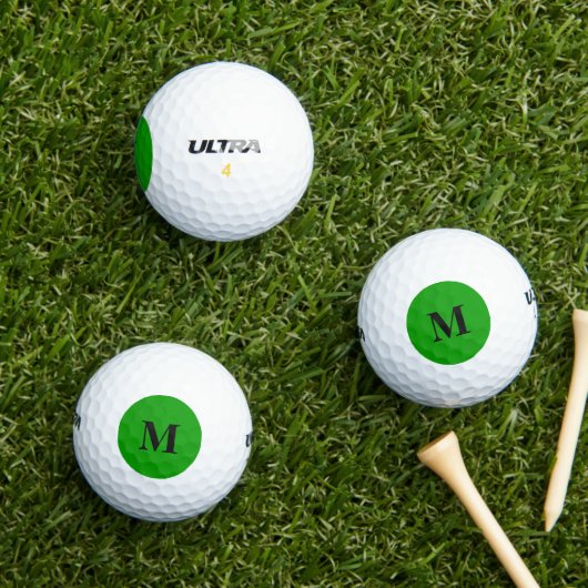 Eenvoudig groene, vaste kleur golfballen (Insitu Gras)
