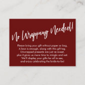 Eenvoudig handschrift zonder onmiddellijke verpakk informatiekaartje (Voorkant)