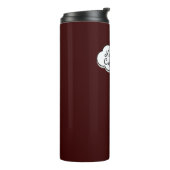 Eenvoudig hart thermosbeker (Gedraaid links)