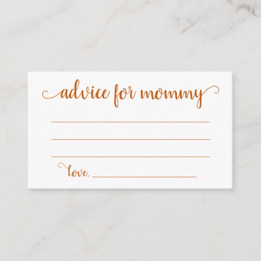 Eenvoudig Herfst advies | Verbrand Sinaasappel Kee Informatiekaartje (Voorkant)