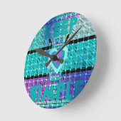 Eenvoudig houden ronde klok (Hoek)