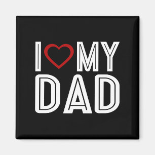 Eenvoudig ik hou van mijn vader Typografie   Magne Magneet