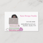 Eenvoudig, illustratie, visitekaartje (Voorkant)