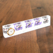 Eenvoudig in één stap uw eigen naambordje (Zijkant)