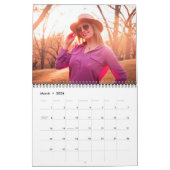 Eenvoudig in liefdevol geheugen 1 foto per maand M Kalender (Mar 2026)