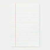 Eenvoudig ingeblikt papier post-it® notes (Voorkant)