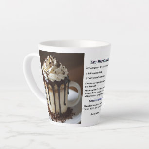 Eenvoudig Instant Mug Cake Recept Latte Mok