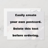 Eenvoudig je briefkaart te creëer. Verwijder de gr (Voorkant / Achterkant)