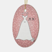 Eenvoudig kant-en-klaar keramisch ornament (Links)