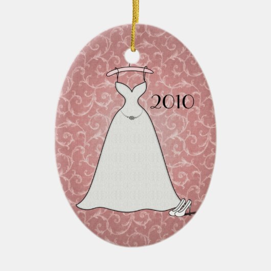 Eenvoudig kant-en-klaar keramisch ornament (Voorkant)