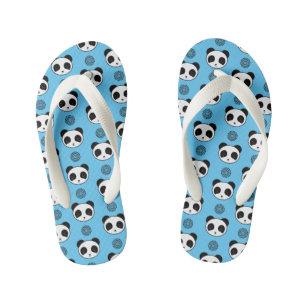 Eenvoudig Kawaii Panda Mandala Patroon Kinder Teenslippers